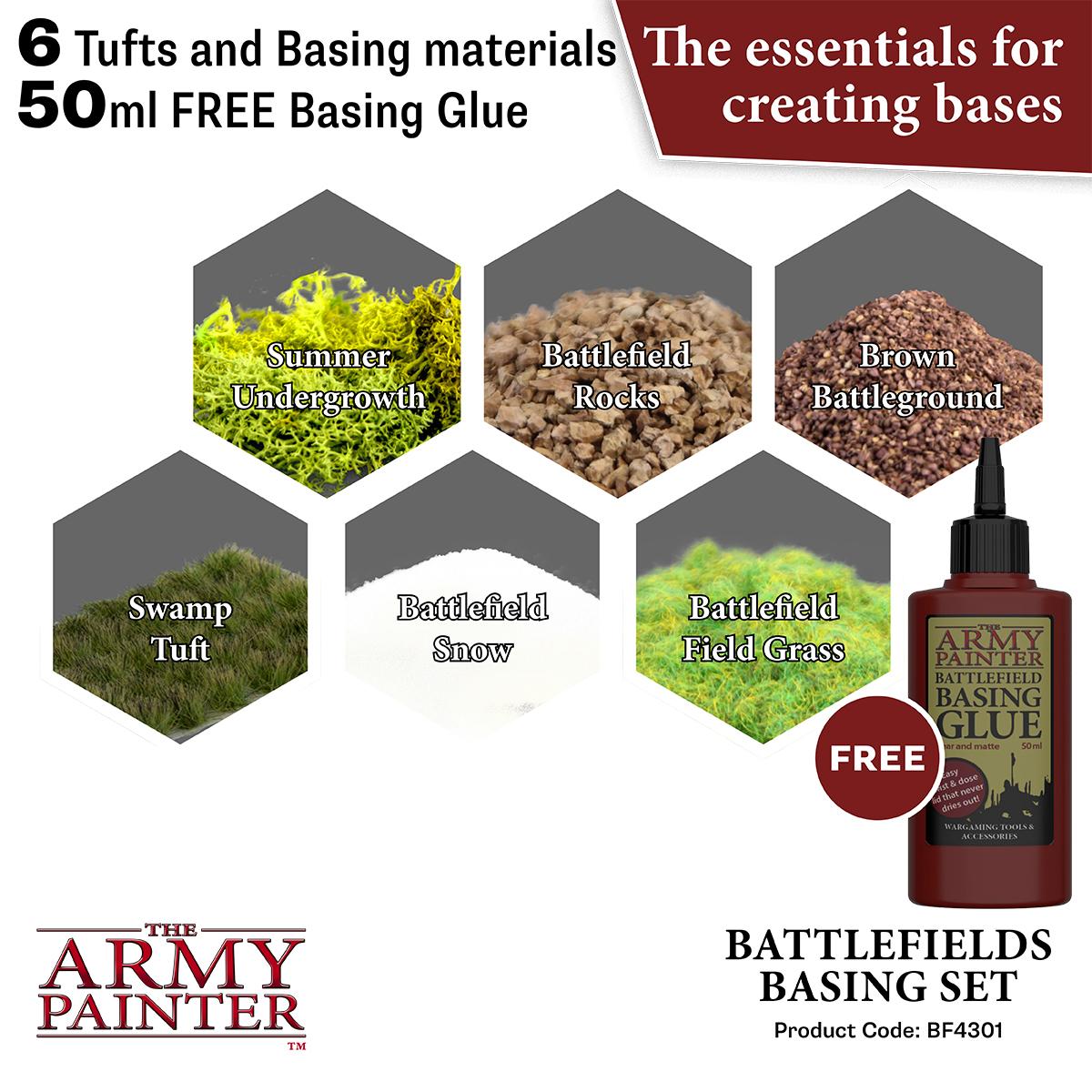 Army Painter - Starter Set: Battlefields Basings Set