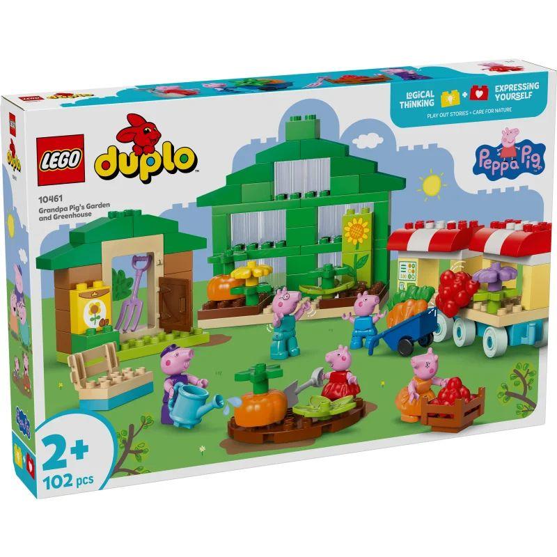 LEGO duplo Peppa Pig Opas Garten und Gewächshaus