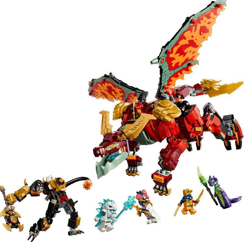 LEGO NINJAGO Wyldfyres Drachenmech