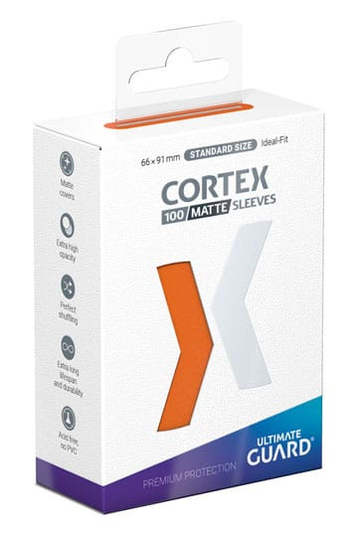 Ultimate Guard Cortex Sleeves Standardgröße Matt-Orange (100)