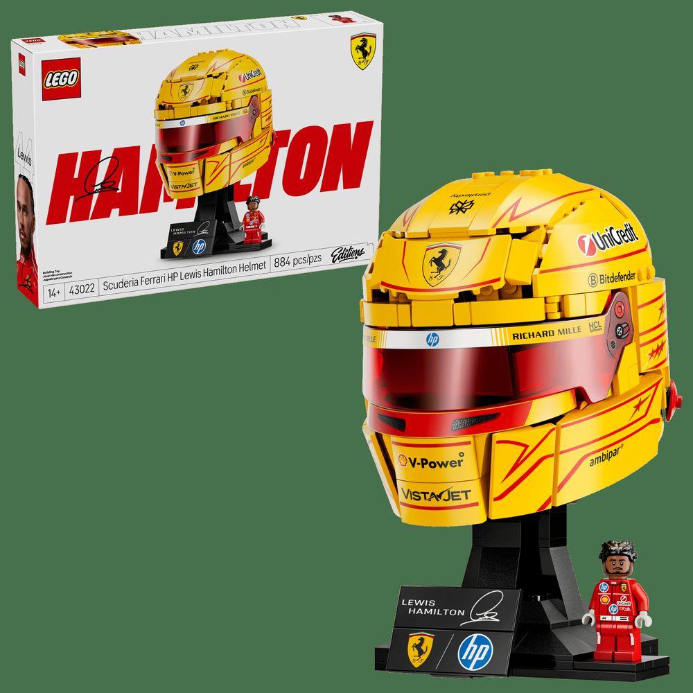 LEGO Editions Scuderia Ferrari HP Lewis Hamilton Helm