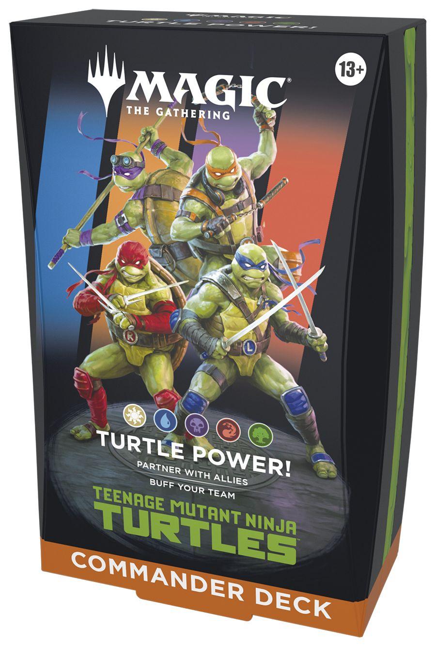 Magic: Teenage Mutant Ninja Turtles: Commander Deck - Turtle Power englisch