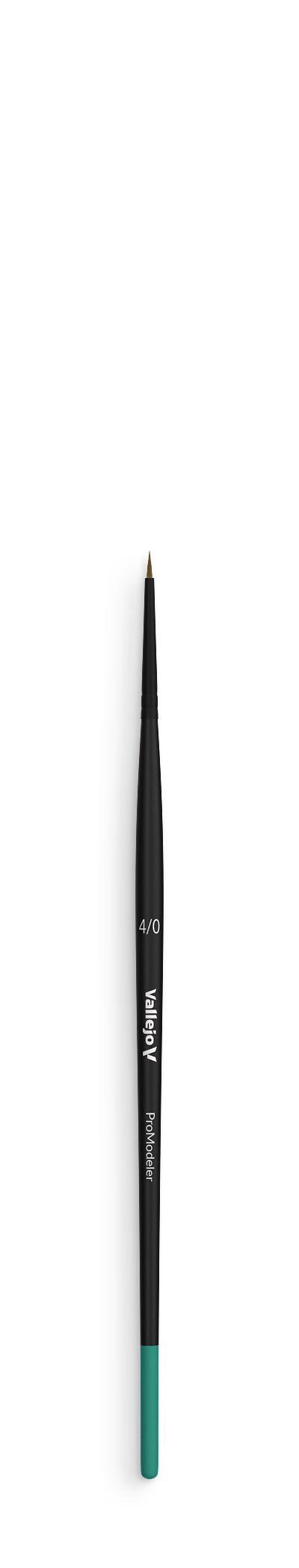 Natural Hair Brush No. 4/0 - Pro Modeler