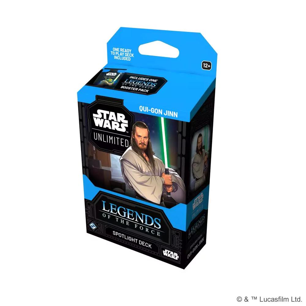 Star Wars: Unlimited - Legends of the Force Spotlight-Deck - Qui-Gon Jinn