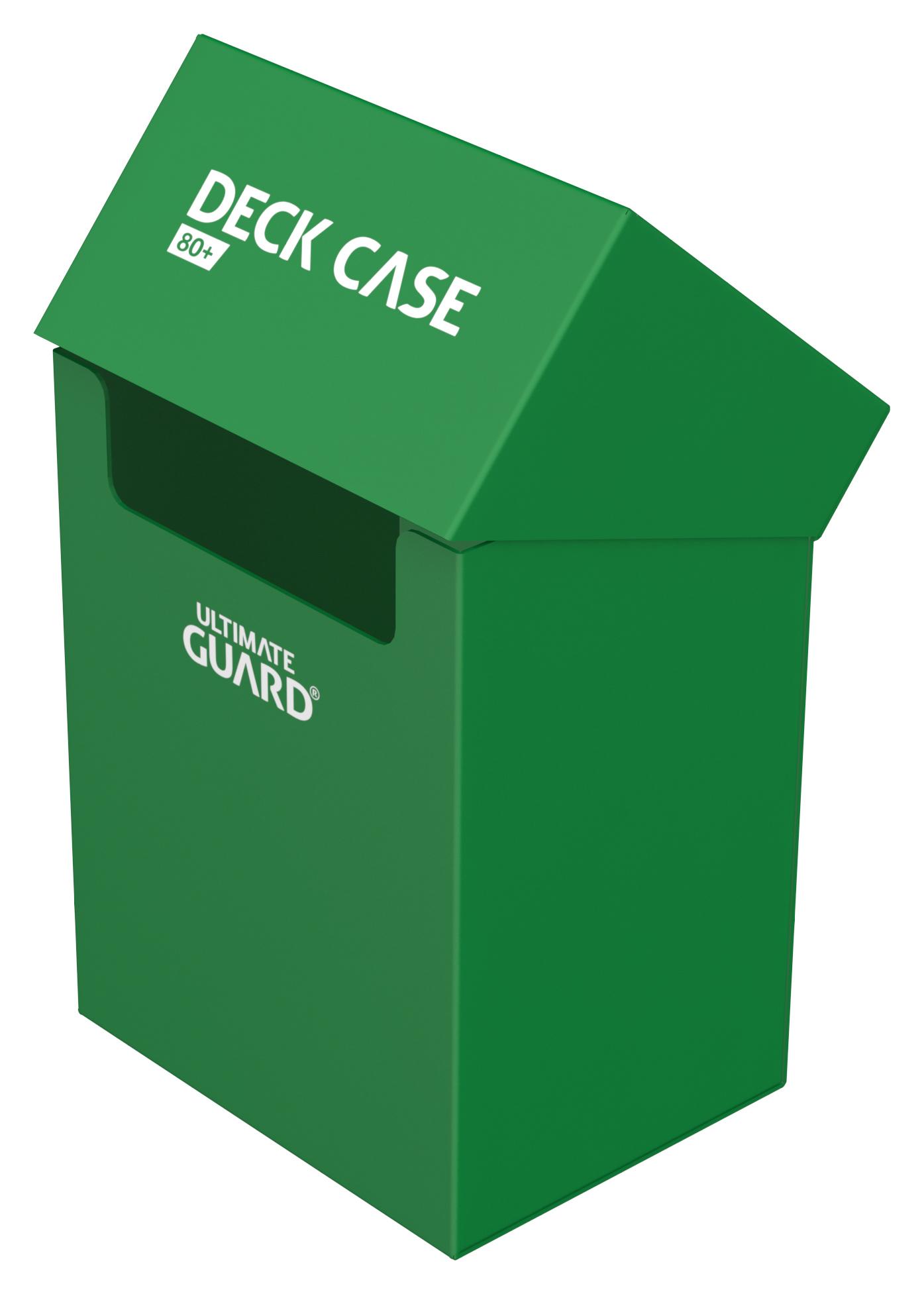 Ultimate Guard Deck Case 80+ Standardgröße Grün