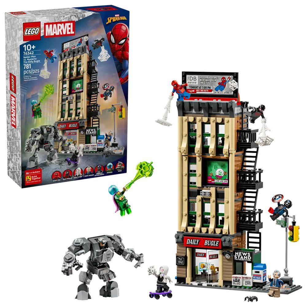 LEGO Marvel Super Heroes Spider-Man vs. Mysterio: Daily Bugle