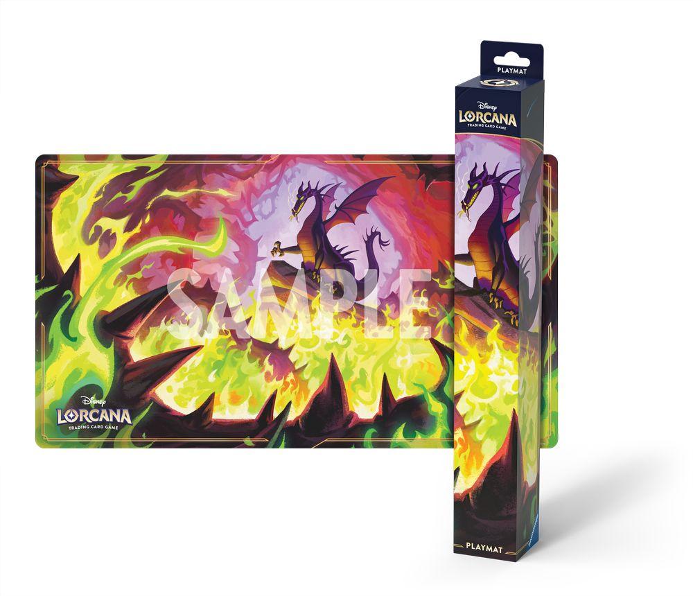 Disney Lorcana: Winterzauber Playmat - Drachenfeuer