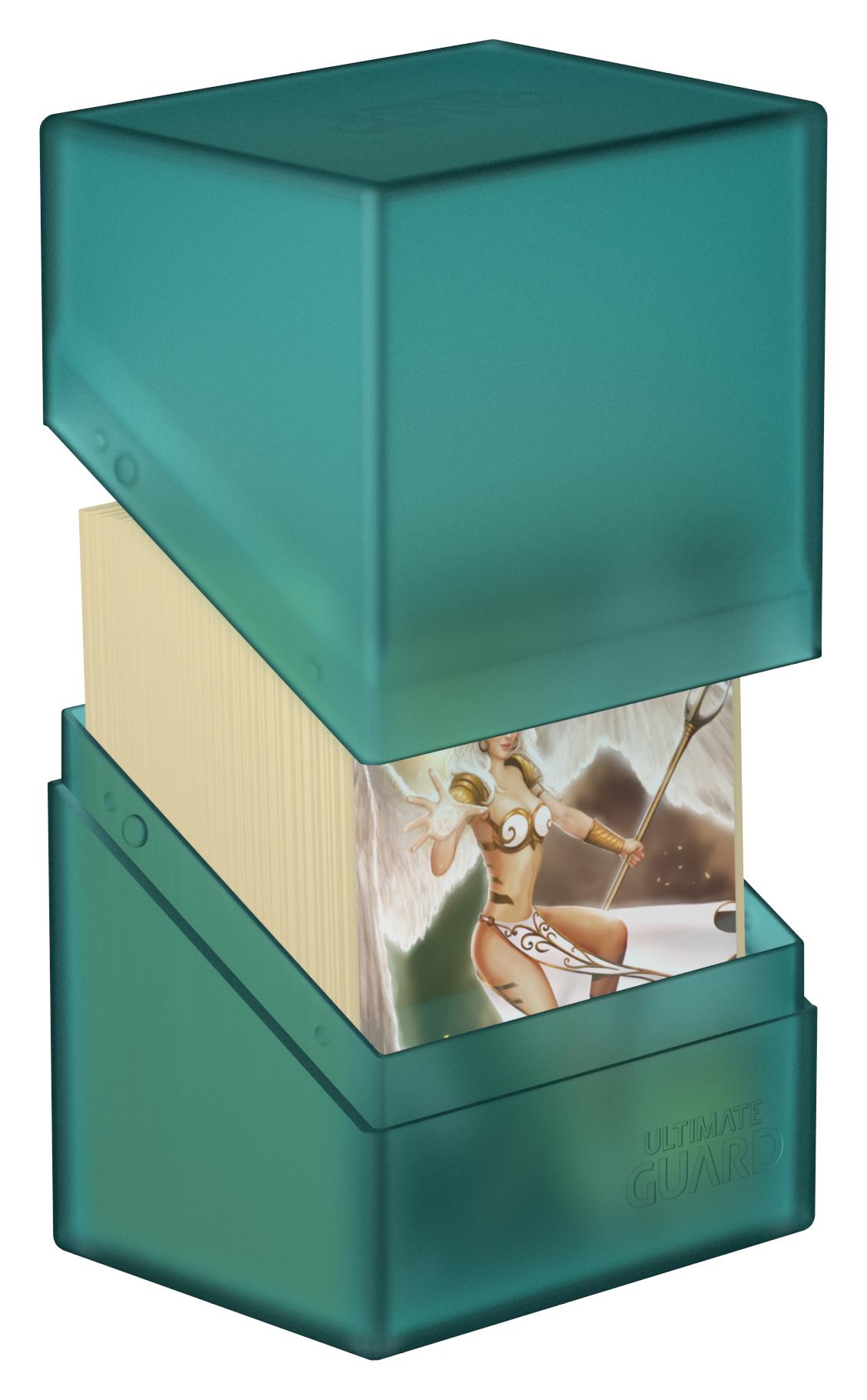 Ultimate Guard Boulder Deck Case 80+ Standardgröße Malachit