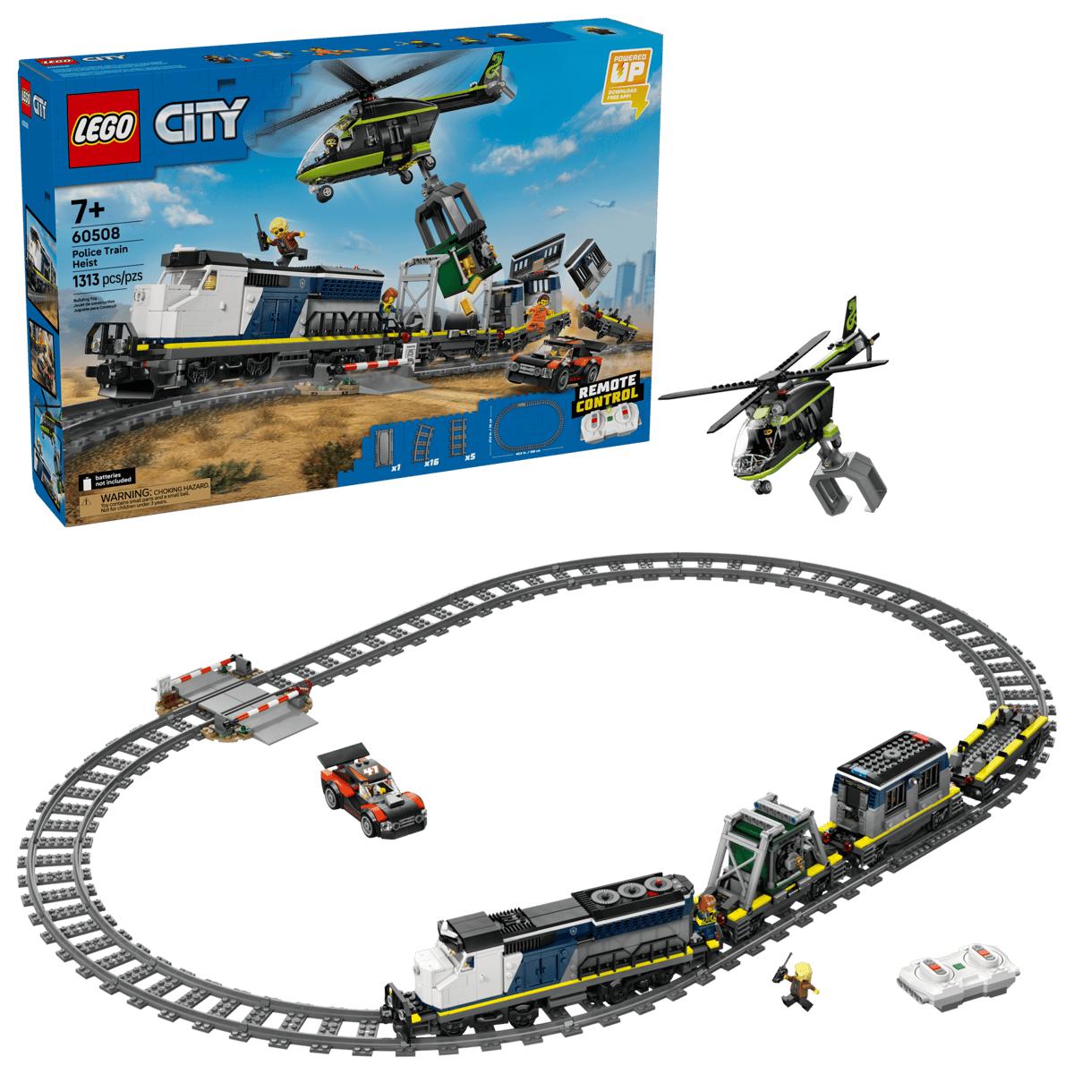 LEGO CITY Eisenbahn Überfall auf den Polizeizug