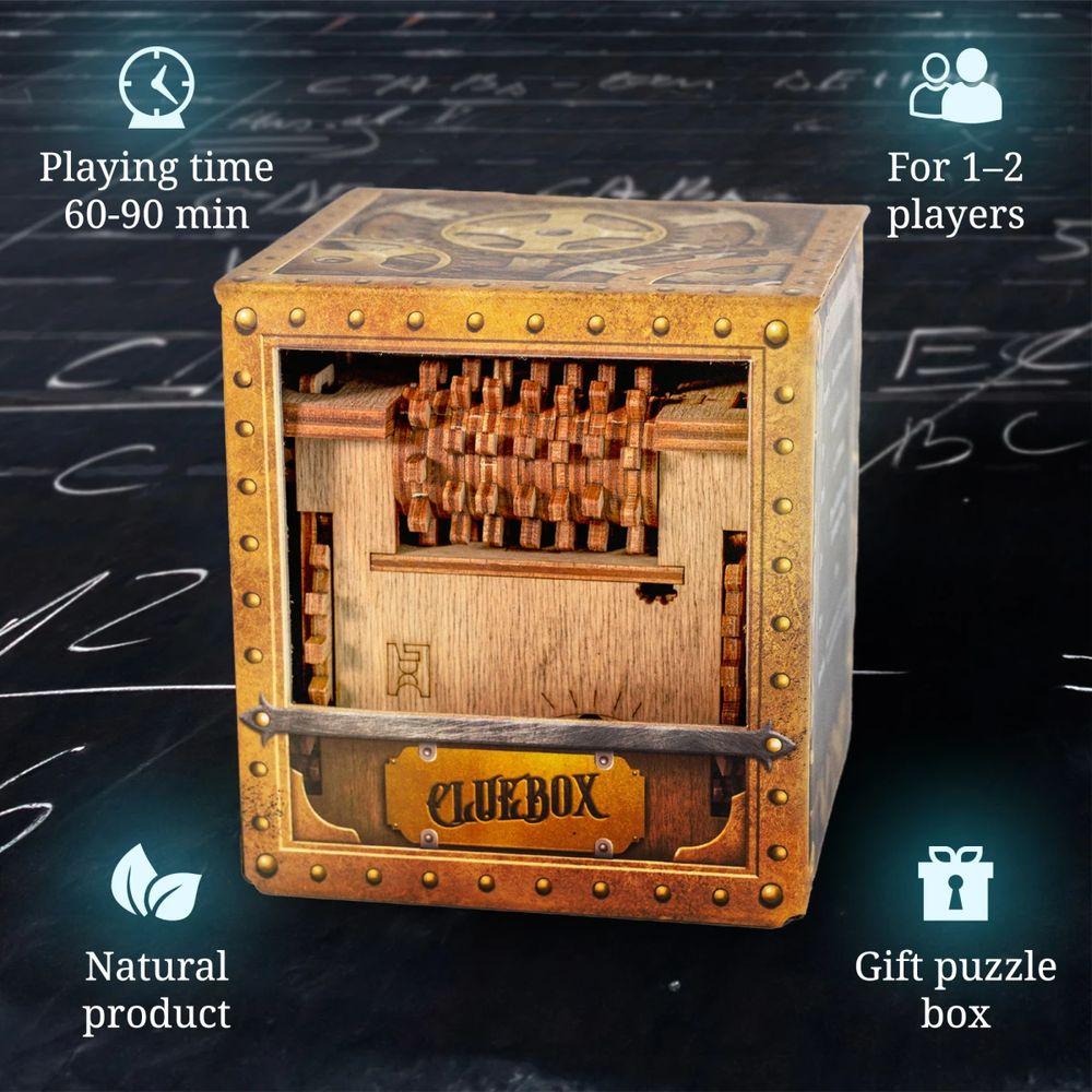 Cluebox - Escape Room in einer Box. Schrodinger's Katze