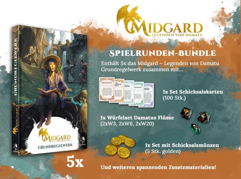 Midgard - Legenden von Damatu: Spielrunden-Bundle