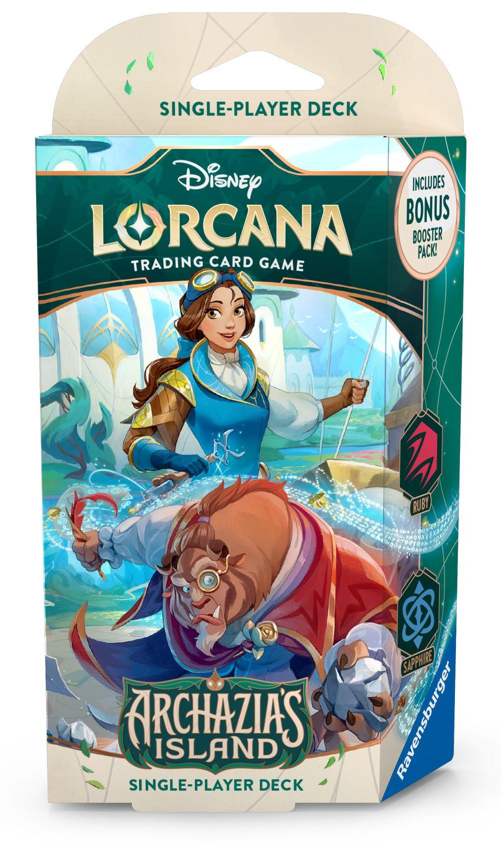 Disney Lorcana: Archazia's Island Starter Deck - Ruby / Sapphire