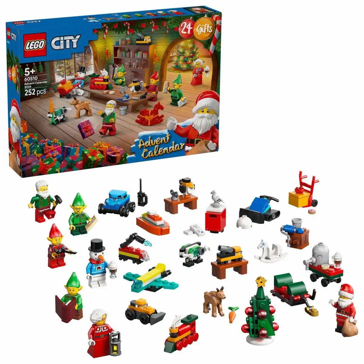 LEGO CITY Adventskalender Weihnachtsmann Werkstatt