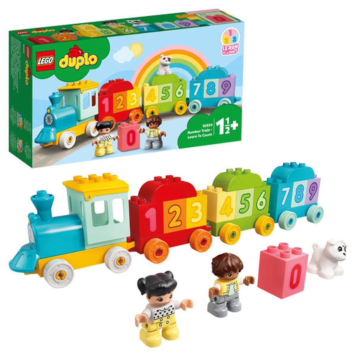 LEGO DUPLO Zahlenzug Zählen lernen