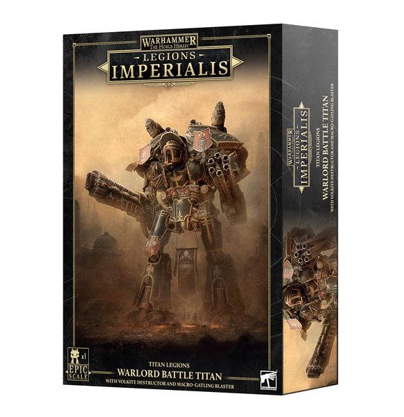 Legions Imperialis: Warlord Titan W/Volkite & Macro Gatling Blaster
