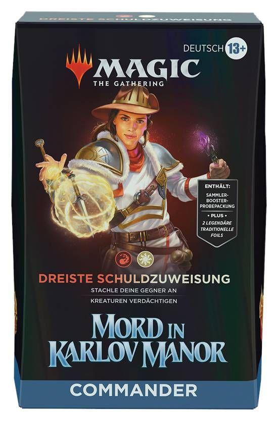 Magic: Mord in Karlov Manor - Commander Deck - Dreiste Schuldzuweisung