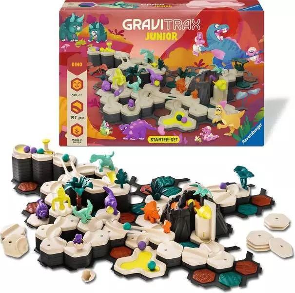 GraviTrax Starter-Set XXL Dino - Kugelbahn für Kinder ab 3 Jahren