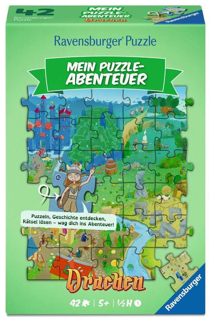 Kinderpuzzle 42 Teile - Mein Puzzle-Abenteuer: Drachen