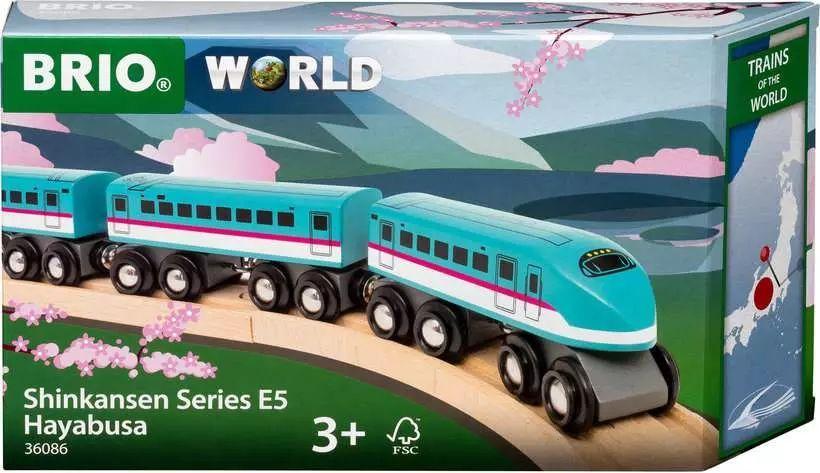 BRIO Trains of the World Shinkansen Series E5 Hayabusa Zug
