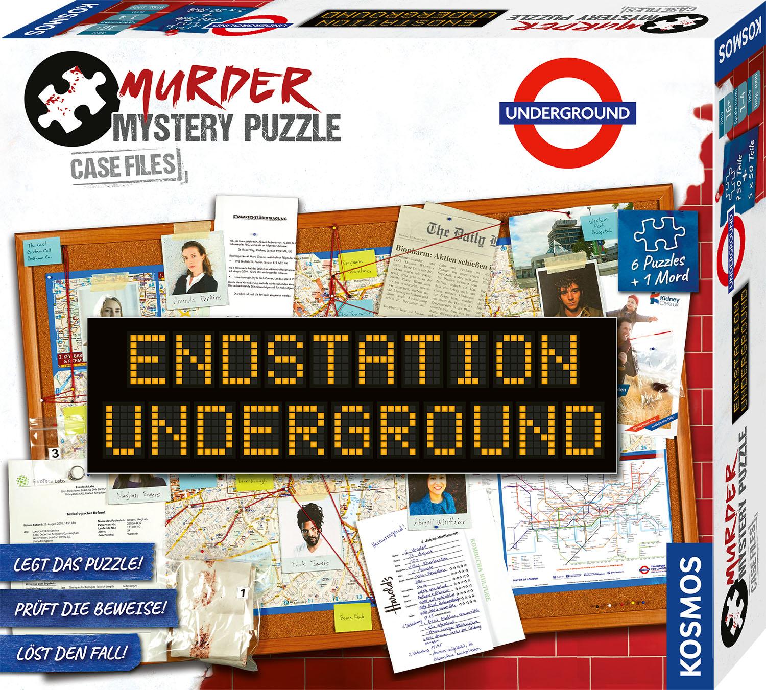 Murder Mystery Puzzle Endstation Underground
