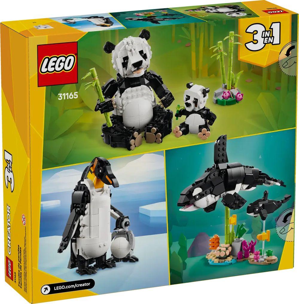 LEGO CREATOR Wilde Tiere Pandafamilie
