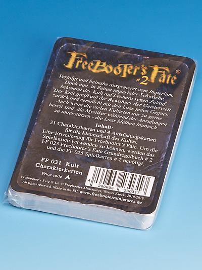Freebooter's Fate Kult Charakterkarten #2