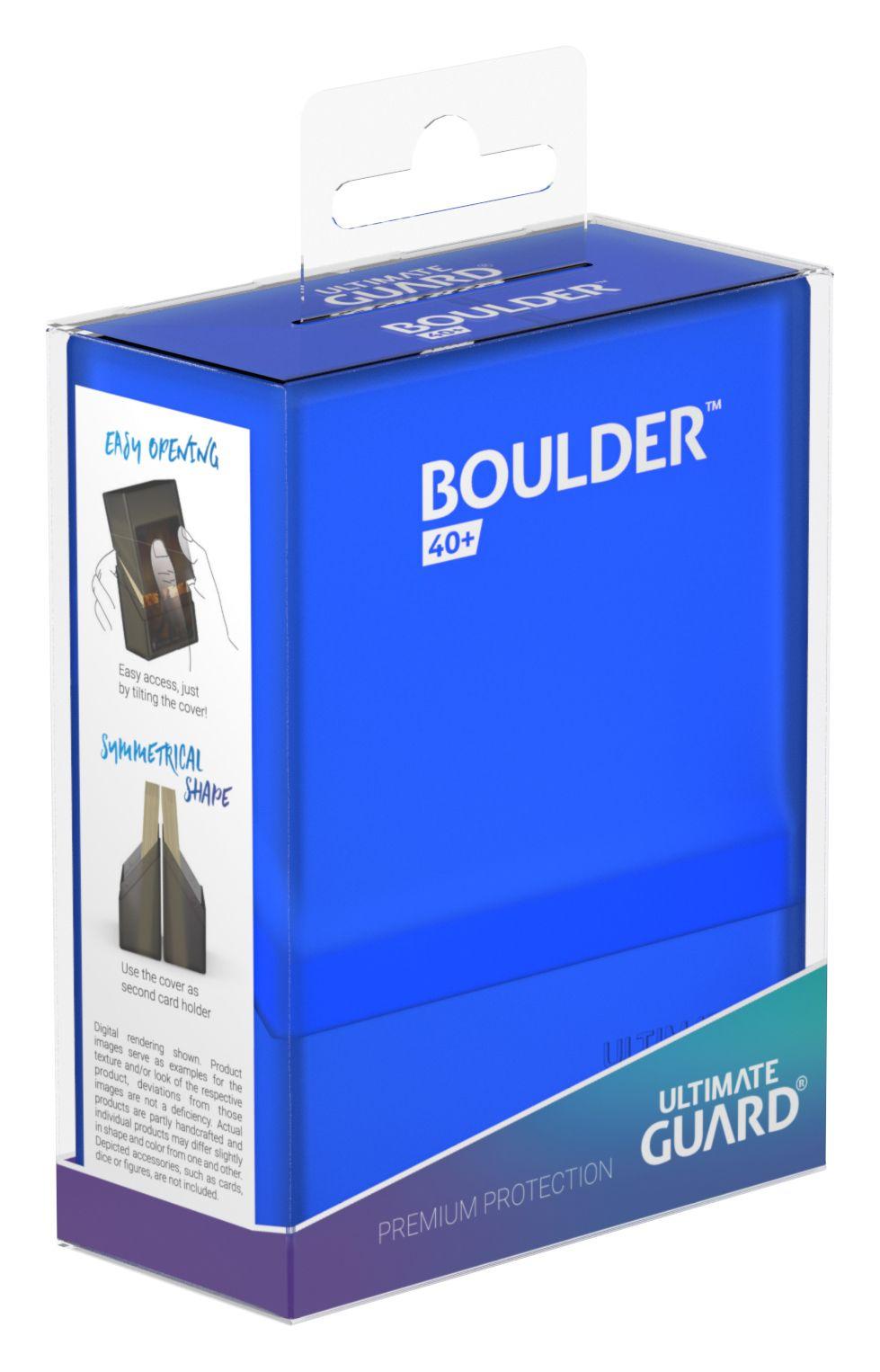 Ultimate Guard Boulder Deck Case 40+ Standardgröße Sapphire (eol)