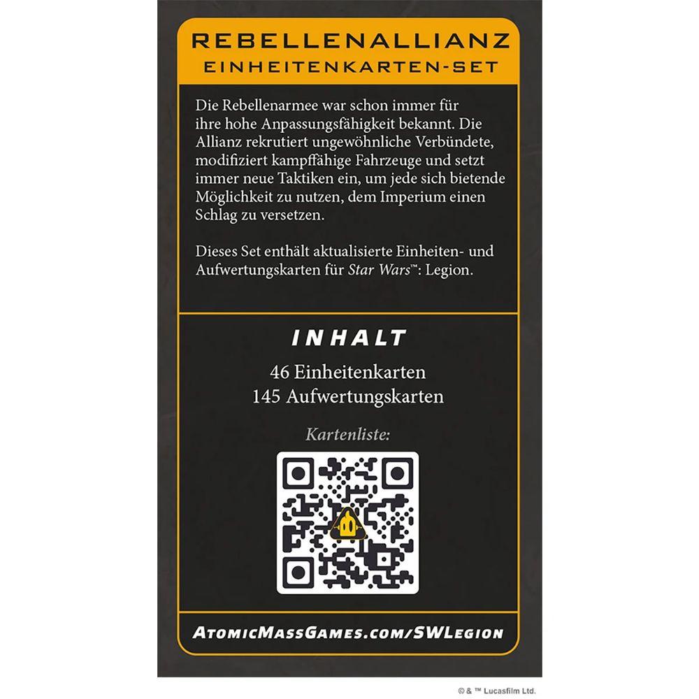 Star Wars: Legion - Rebellenallianz Einheitenkarten-Set