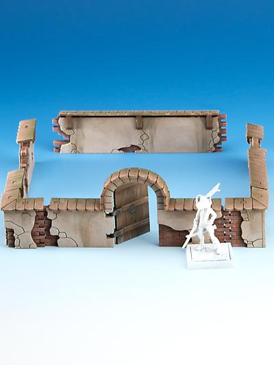 Freebooter Zubehör Freebooters City of Longfall - Mauern mit Tür #1