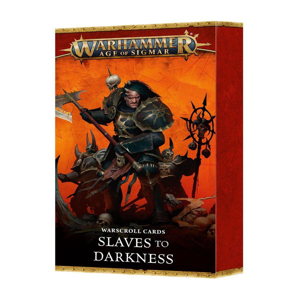 Warscroll Card: Slaves to Darkness englisch