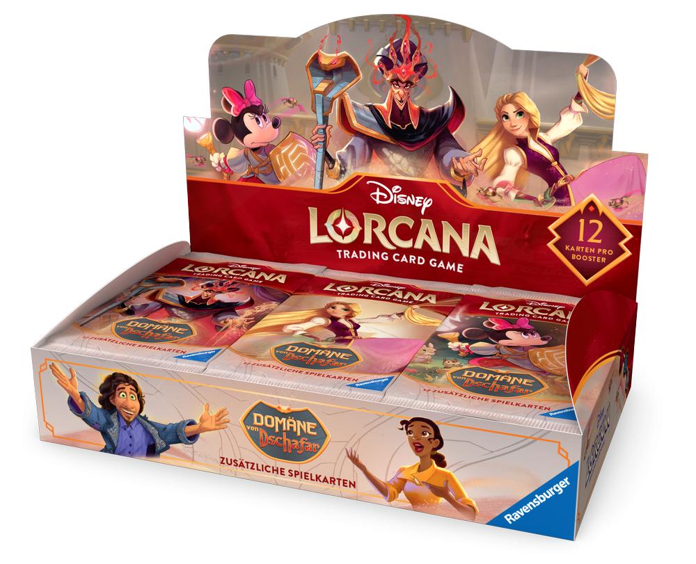 Disney Lorcana: Domäne von Dschafar - Booster Display
