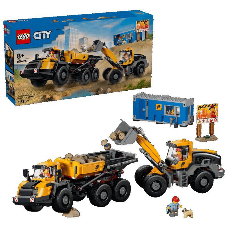 LEGO CITY Fahrzeuge Kipplaster und Schaufellader