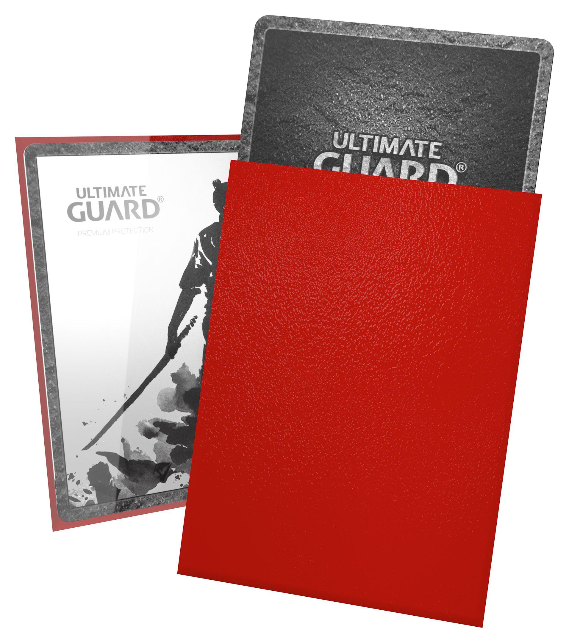 Ultimate Guard Katana Sleeves Standardgröße Rot (100)