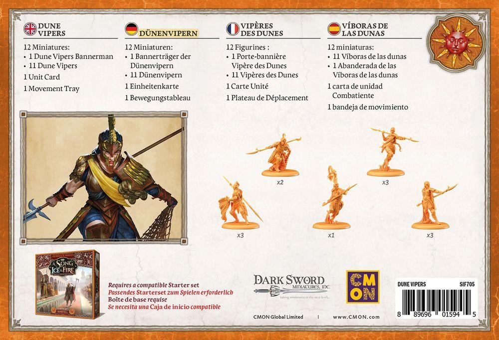 A Song of Ice & Fire - Dune Vipers (Dünen-Vipern)