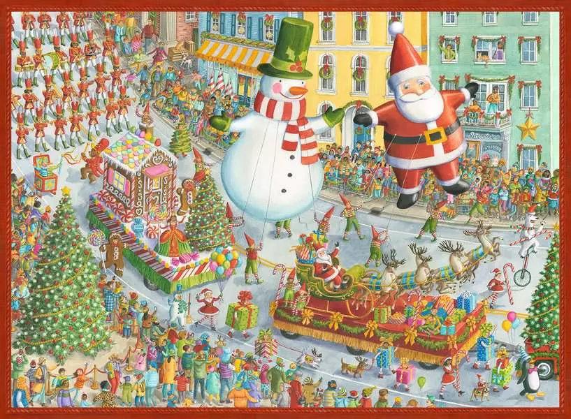 Puzzle 500 Teile: Weihnachtsparade