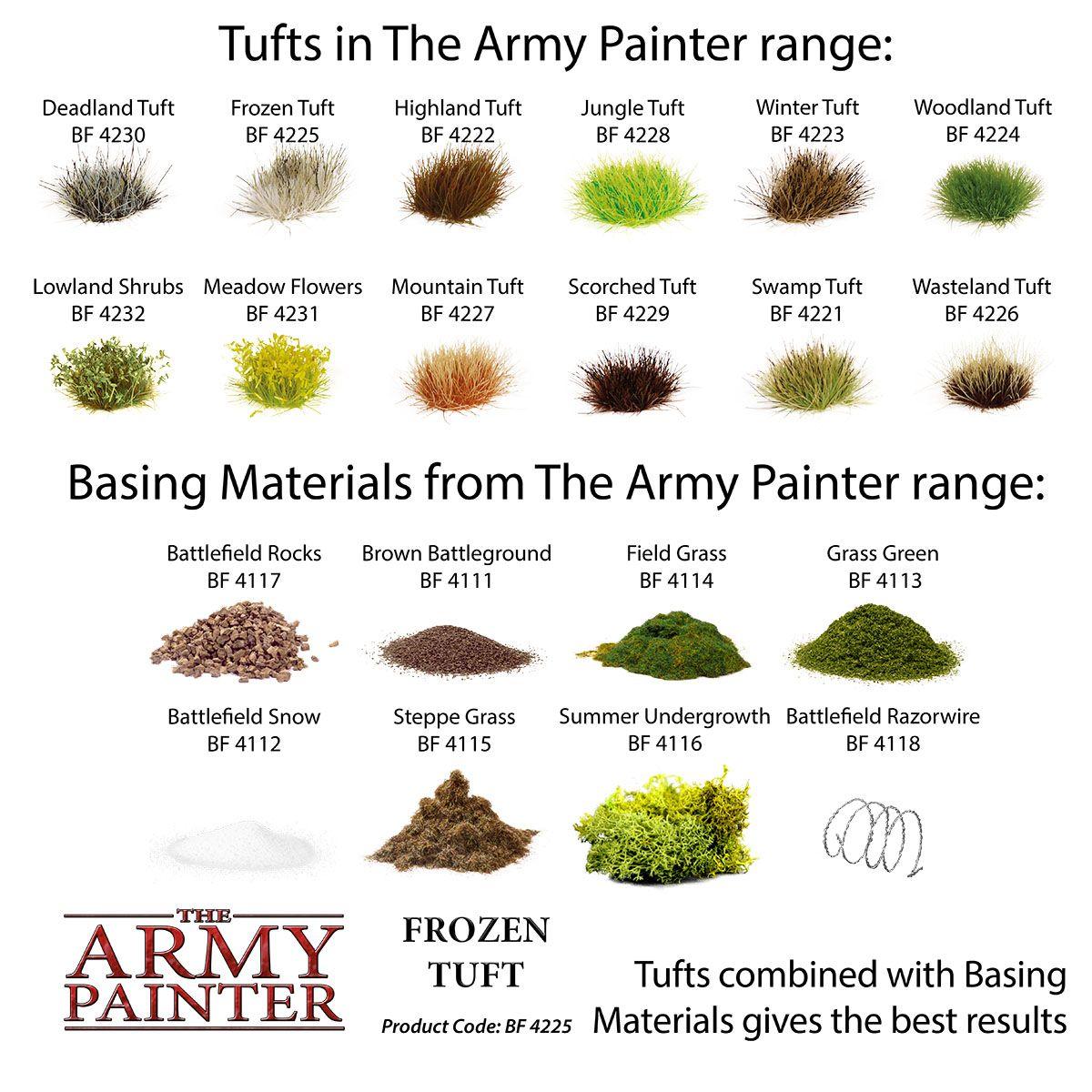 Army Painter Battlefields Frozen Tuft 2019