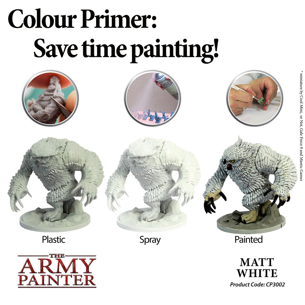 Army Painter: Base Primer Matt White