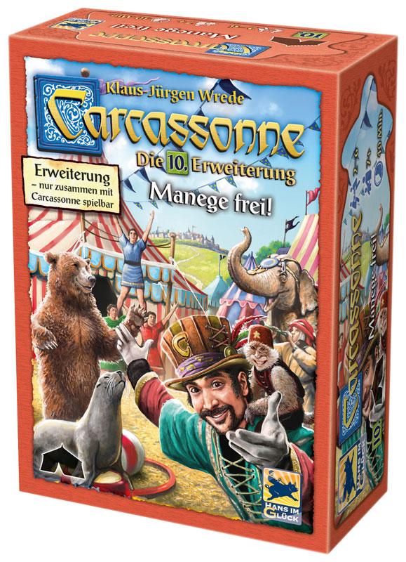 Carcassonne 2. Edition Erweiterung 10: Manege frei!