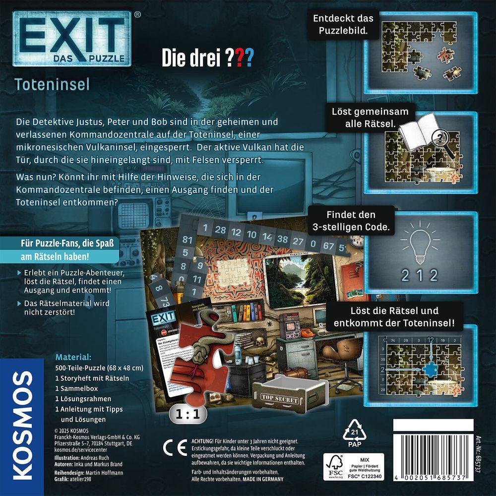 EXIT: Das Puzzle: Die drei ??? Toteninsel
