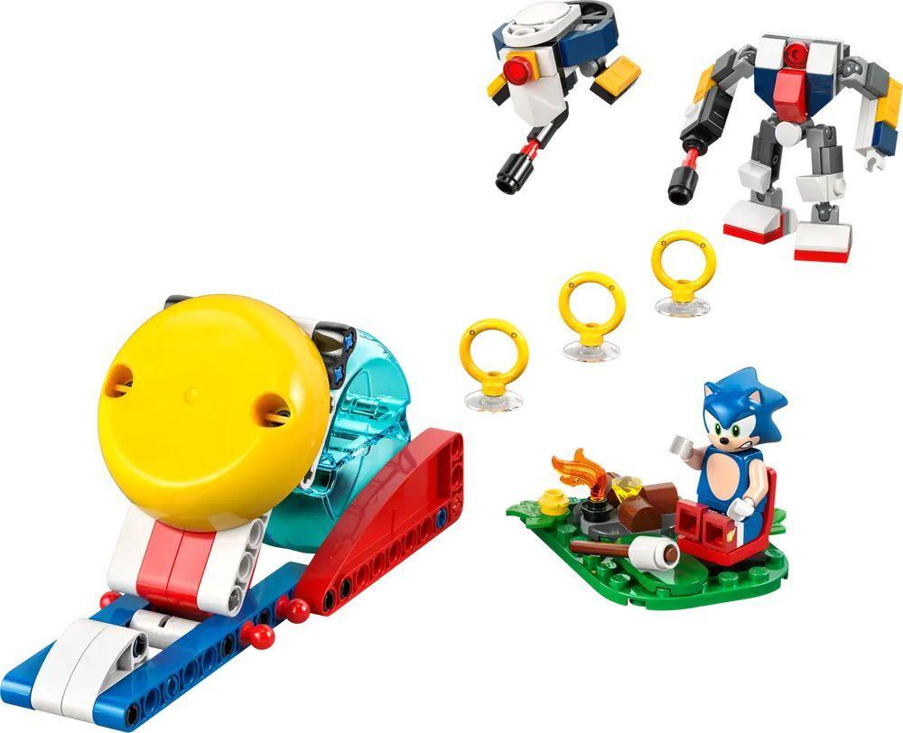 LEGO Sonic Sonics Showdown am Lagerfeuer