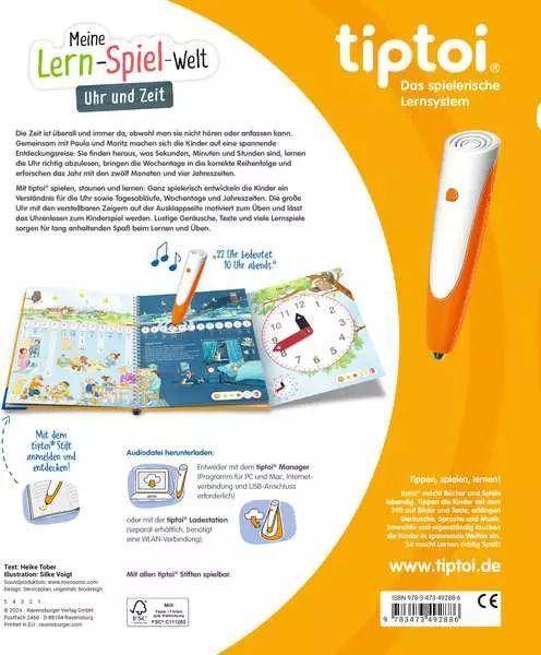 tiptoi - Meine Lern-Spiel-Welt: Uhr und Zeit