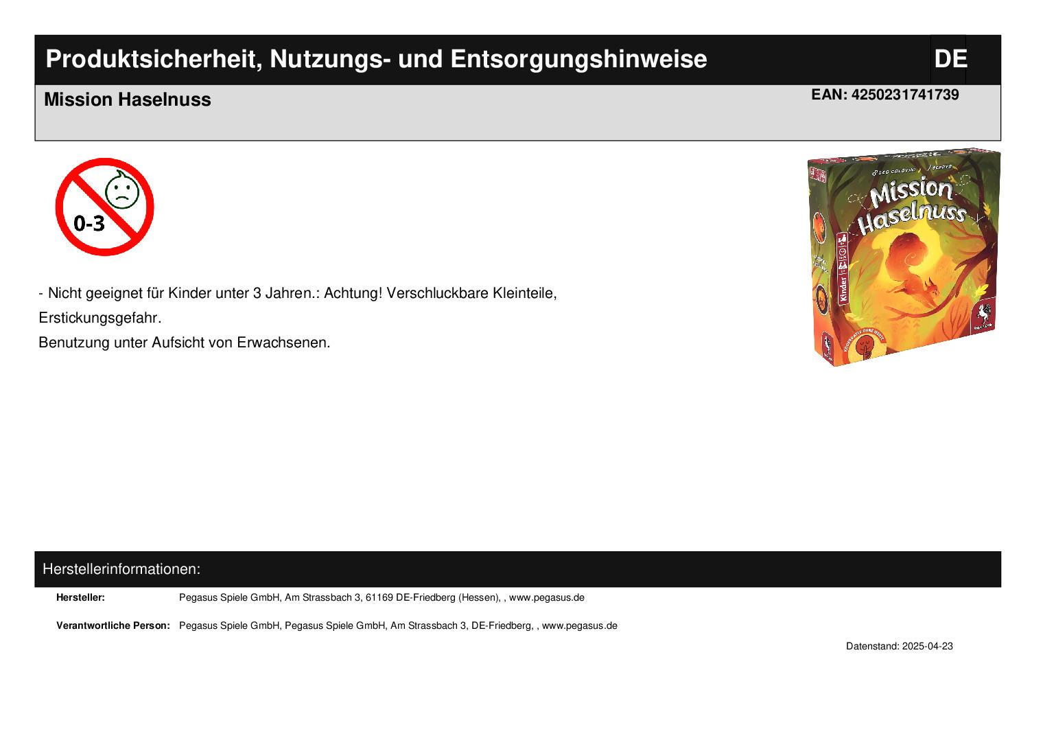Mission Haselnuss