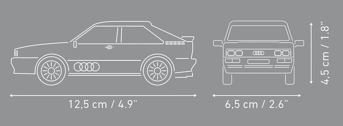 Audi quattro 1980 red