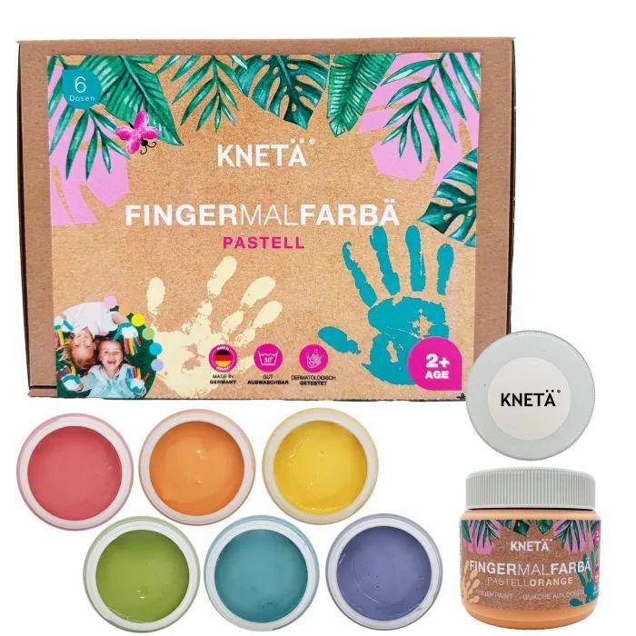 Fingermalfarbän Pastell (6 x 150ml)