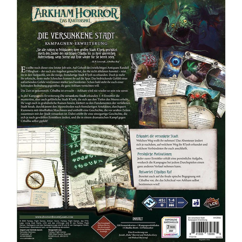 Arkham Horror: Das Kartenspiel - Die Versunkene Stadt (Kampagnen-Erweiterung)