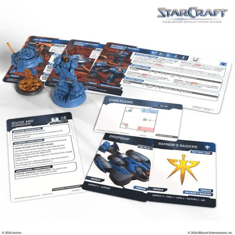 StarCraft - Jim Raynor (RAYNOR'S Raiders) - Terran - Hero Expansion Set