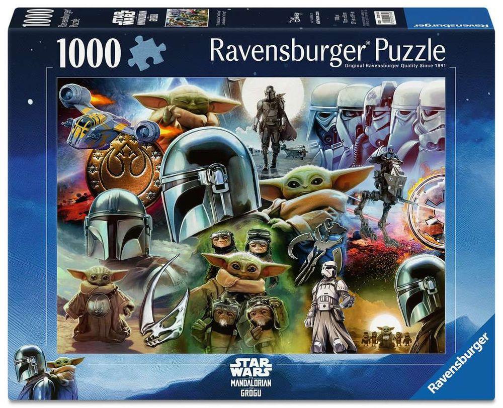 Puzzle: Mandalorian and Grogu - 1000 Teile