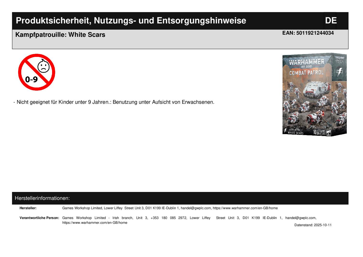 Kampfpatrouille: White Scars