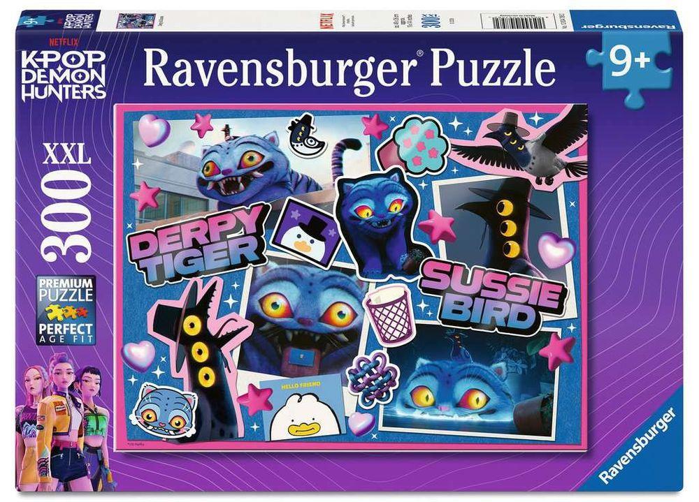 300 Teile XXL Puzzle: KPop Demon Hunters - Derpy & Sussie