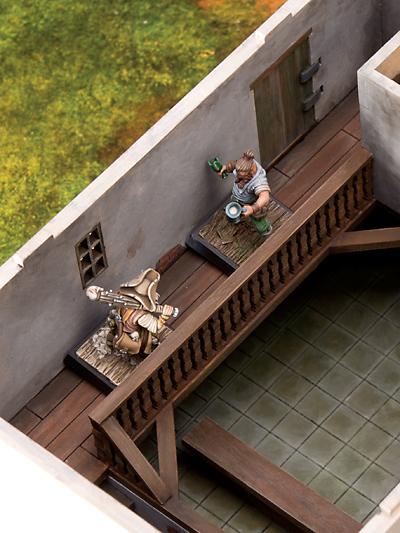 Freebooter Zubehör Freebooters City of Longfall - Taverne Schwarzer Schwan